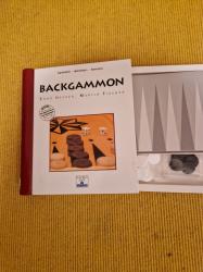 Neu Backgammon Spiel mit Buch, Neu